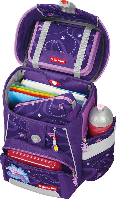 Step by Step Schulrucksack-Set Space – 5-teilig – Pegasus Emily – B 28 × H 37 × T 20 cm