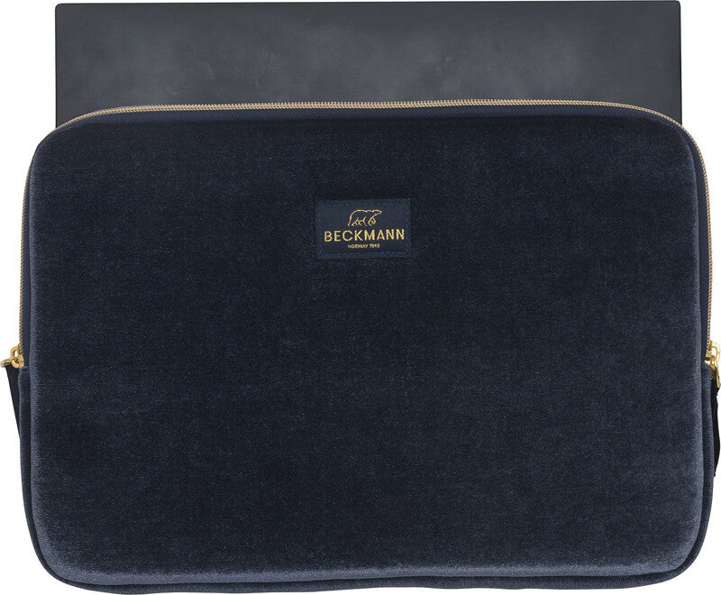 Beckmann Notebook-Schutzhülle – für Notebooks bis 14", Polyester, Blau
