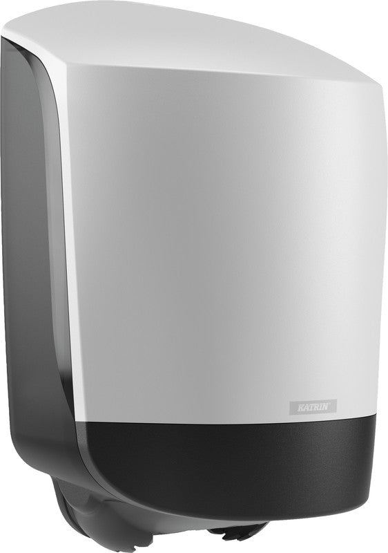 Katrin Handtuchrollenspender Inclusive M weiss – für Handtuchrollen mit/ohne Hülse – 263 × 403 × 240 mm