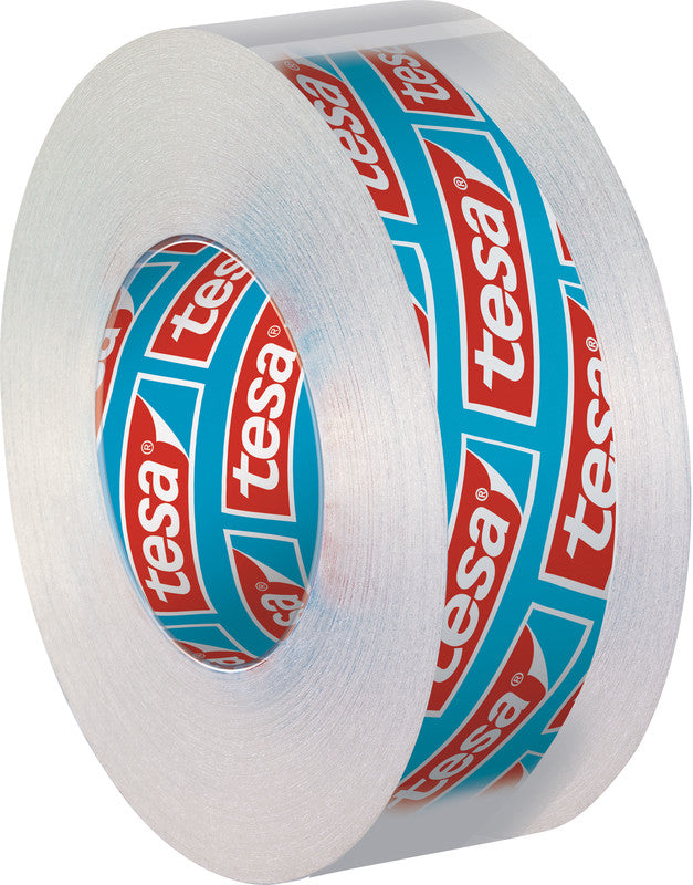 TESA Büro-Klebeband Crystal – permanent, Kunststoff, 19 mm × 33 m, transparent, Kern Ø 26 mm