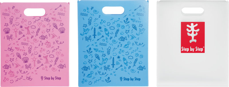 Step by Step Heftbox 245 × 305 × 50 mm – Kunststoff, Grün, Tragegriff, Wasserabweisend