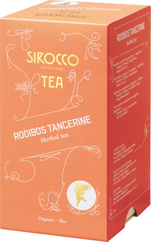 Sirocco Tangerine – Teebeutel, Bio-Rooibos – 20 Beutel