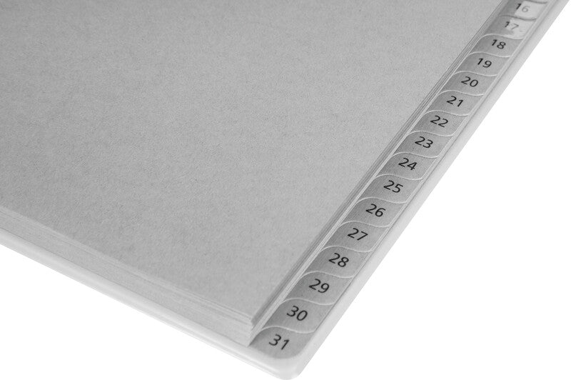 Biella Sammelmappe für A4, Karton, schwarz, mit Leinwandrücken