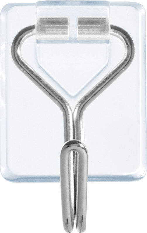 TESA Kleiderbügel – Kunststoff, transparent – 3er-Pack