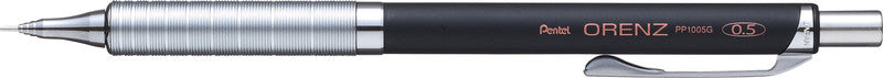 Pentel Orenz Metal Grip Druckbleistift – 0,5 mm, Metall, schwarz