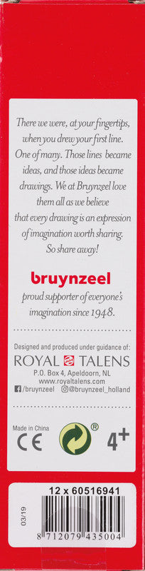 Bruynzeel Farbstift – hellbraun, Mine Ø 3,3 mm
