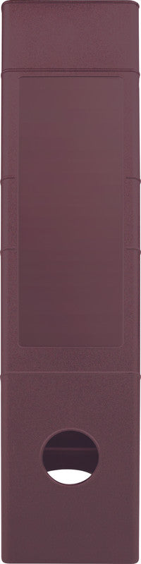 Helit the green bridge Stehsammler – für Format A4/C4, mit Griffloch, 78 × 320 × 248 mm, rot, Kunststoff