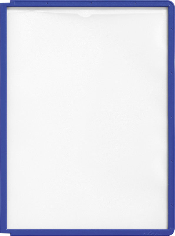 Durable Sichttafel – für A4 – Kunststoff, dunkelblau, Sherpa, 238 × 320 × 4,15 mm
