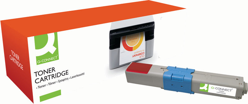 Q-Connect – Toner 44973534 – magenta, 1500 Seiten