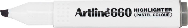 Artline 660 Pastell Textmarker Grau – Keilspitze, 1–4 mm