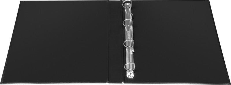 Biella Sichtbuch Creative XL – A4, mit Fronttasche, schwarz, Karton