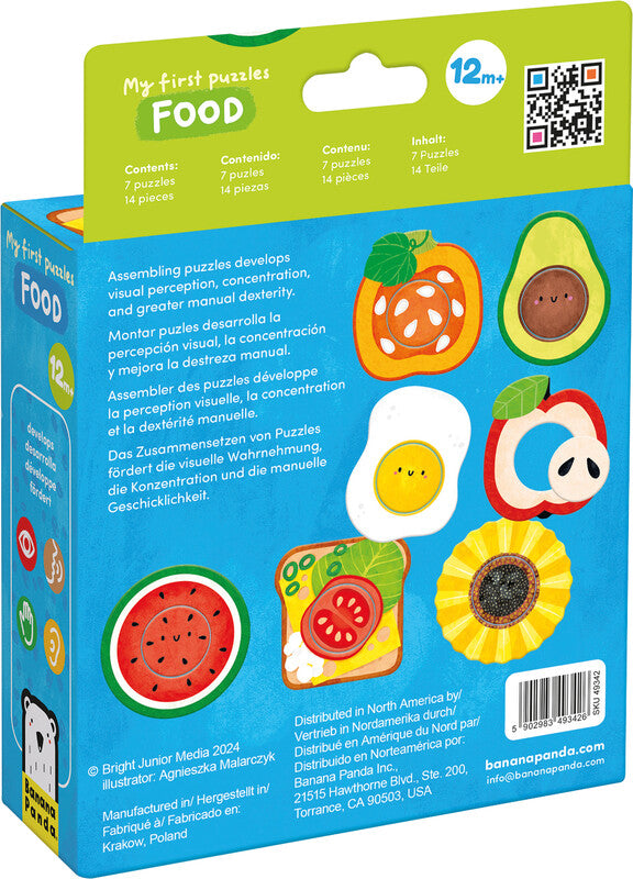 Banana panda My First Puzzles – Logikspiel, 1 Spieler, ab 1 Jahr