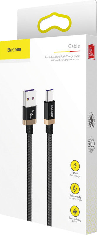 Baseus USB-Kabel, Micro-USB, 2 m, USB 2.0, für universellen Gebrauch