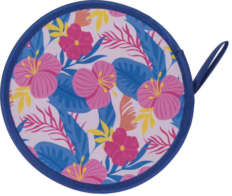 Out oft the blue OUT OF THE BLUE – Fächer, Blumenmotiv, Ø 200 mm (offen), 85 × 90 × 25 mm (geschlossen), faltbar