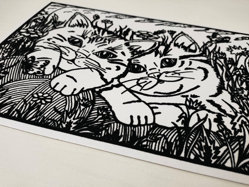 Tataruga Malkarton, Karton, 29,7 × 21 cm, grau