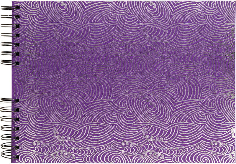 Exacompta Fotoalbum Wiro Japan – violett, Karton, 320 × 220 mm