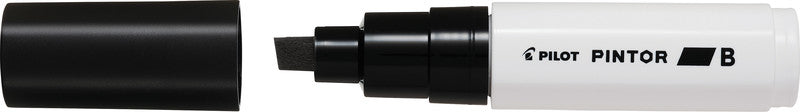 Pilot Pigment Marker Pintor – Keilspitze 8 mm – Sortiert – 4er-Set – Für dunkle Oberflächen geeignet