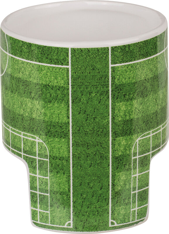 Out oft the blue Out of the Blue Fussball Tasse – 280 ml, 12,0 × 9,0 cm, Dolomit, Mehrfarbig