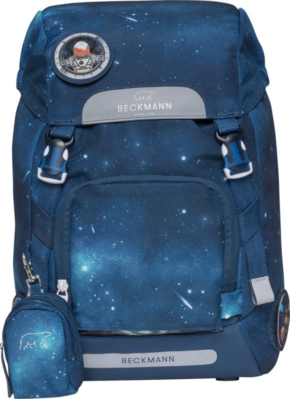 Beckmann Classic Schulrucksack 1st – Space Mission – aus recycelten PET-Flaschen – 22 l