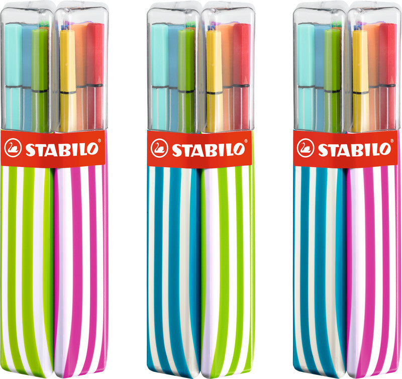STABILO Filzstifte, Strichbreite 1 mm, 20 Farben