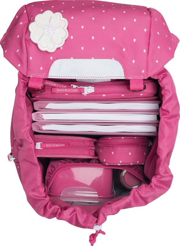 Beckmann Classic Schulrucksack 1st – Strawberry – 24.0×37.0×25.0 cm