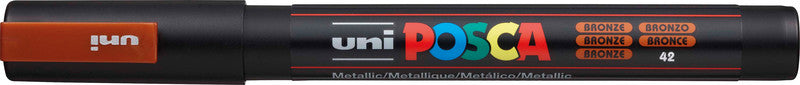 Uni-Ball Kreidemarker – Rund, 0,9–1,3 mm – Bronze