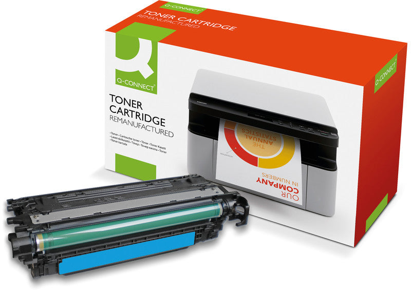 Q-Connect – Toner CE261A – cyan, 11000 Seiten