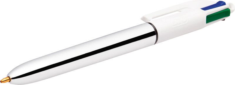 BIC Kugelschreiber – Silber, Kunststoff