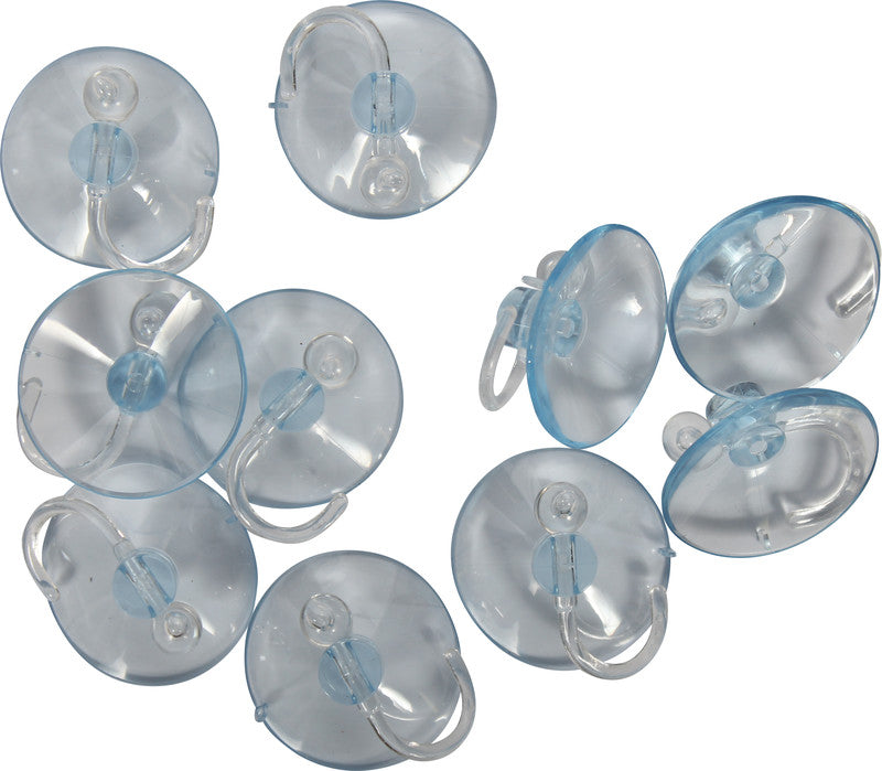 Riffelmacher STAFIL Saugnapf – Ø 35 mm, transparent, wiederablösbar, 10er-Pack