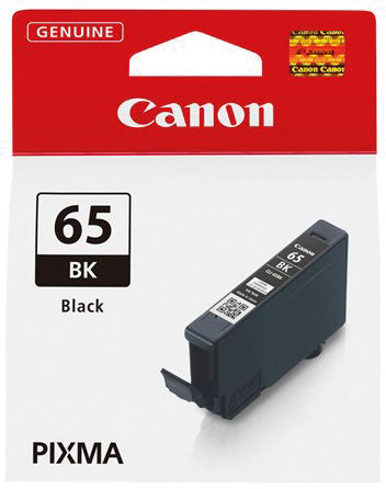 Canon Tintenpatrone CLI-65, Schwarz, 12,6 ml – für Tintenstrahldrucker, Multifunktionsgeräte