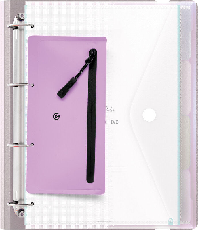 Carchivo Carpeblock 360 Sichtmappe – Violett, Nylon/TPU, Glatt
