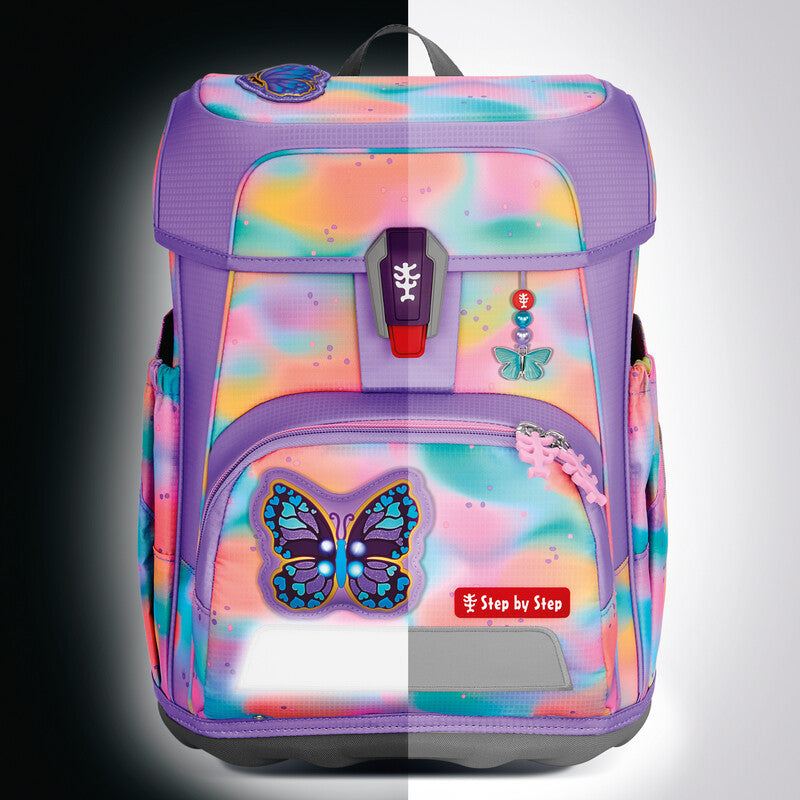 Step by Step Magic Mags Zubehörset Flash – 5-teilig – Butterfly Luna – mit Leuchteffekt