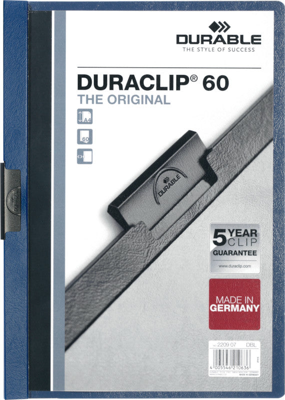 Durable Konferenzmappe – A4, Kunststoff, Dunkelblau