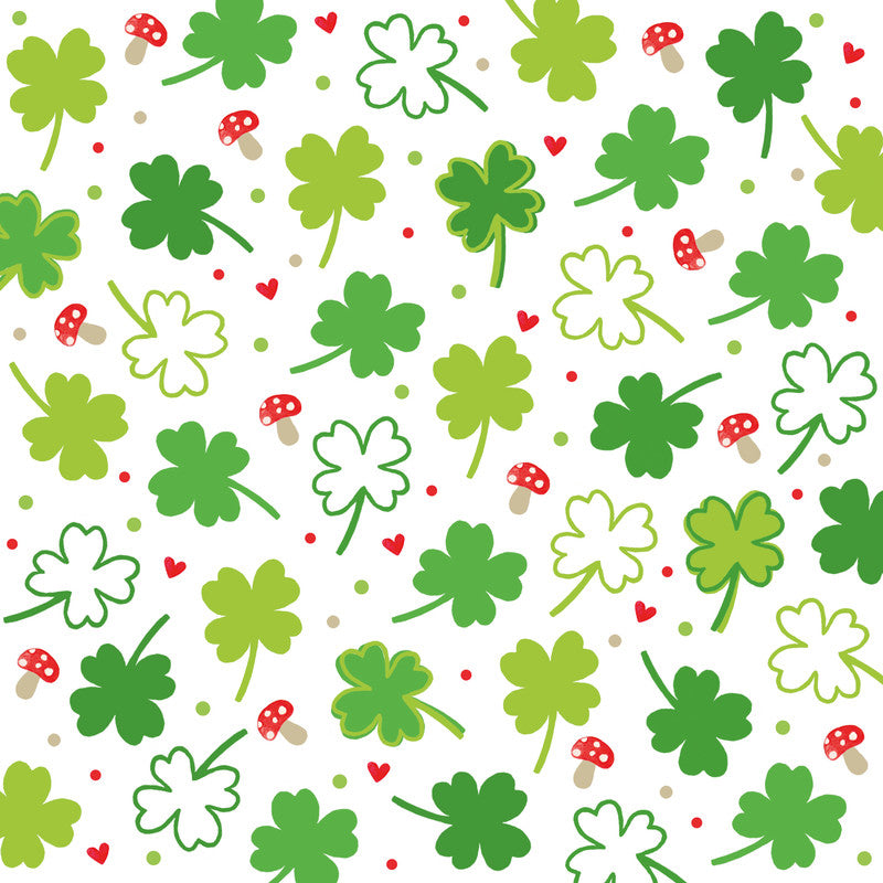 A la carte Servietten Lucky Day – 33 × 33 cm – 3-lagig, Tissue – 20 Stk.