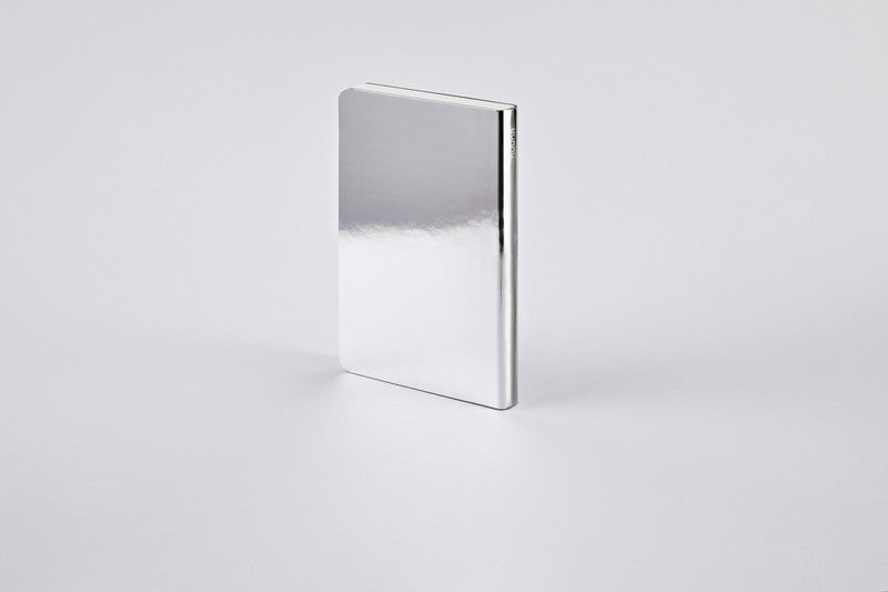 nuuna Notizbuch Shiny Starlet S, A6, 176 Seiten – Silber