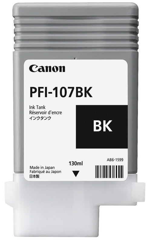 Canon Tintenpatrone PFI-107BK, schwarz