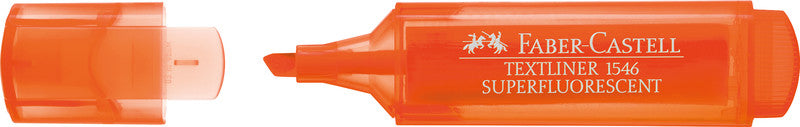 Faber-Castell Textmarker Orange – Keilspitze, 1–5 mm, nachfüllbar