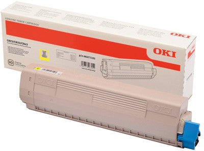 OKI Toner – Gelb, 7000 Seiten