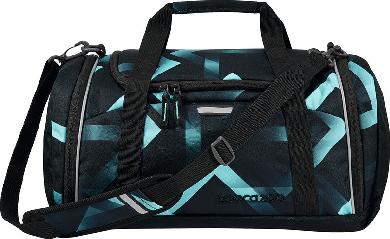 Coocazoo Sporttasche – 20 l, Motiv Laser Lights, mit Schultergurt, wasserabweisend, 40 × 24 × 23 cm