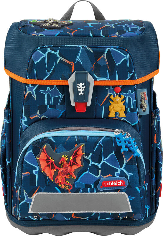 Step by Step Schulrucksack-Set Cloud – 5-teilig – Lava Dragon – Recycelte Materialien