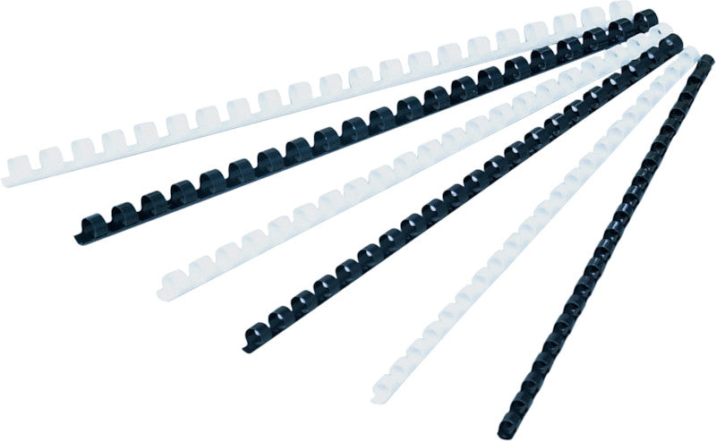 GBC Bindedisc-Ringe – für A4 – Ø 19 mm, weiss, Kunststoff – 100 Stk.