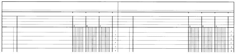 Simplex Statistikheft A5, liniert, Klammerheftung, Karton, 40 Blätter, 100 g/m² – rot