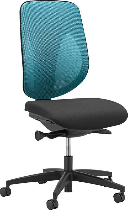 Giroflex Bürostuhl 353 – Sitzhöhe 39–51 cm, 110 kg, Schwarz