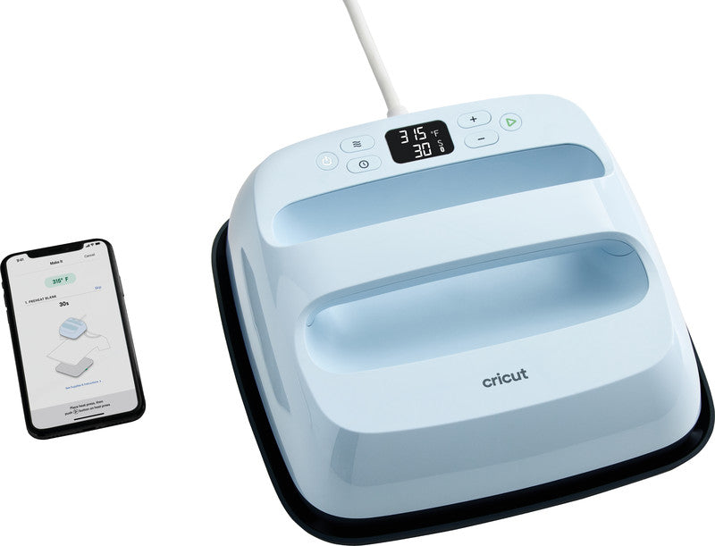 Cricut EasyPress 3 Transferpresse – Pressfläche 225 × 225 mm – mehrfarbig – für Aufbügelfolien