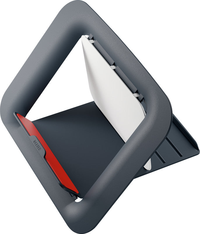 Leitz Ergo Cosy Notebookhalter – für Notebooks 13–17", Kunststoff, Samtgrau