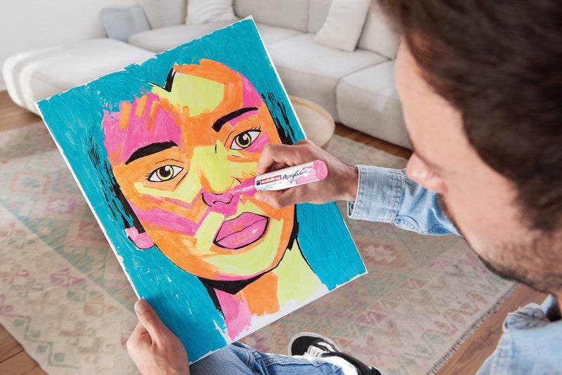 Edding Acrylmarker – edles Mauve