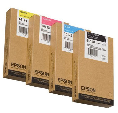 Epson Tintenpatrone T6123, Magenta, 220 ml