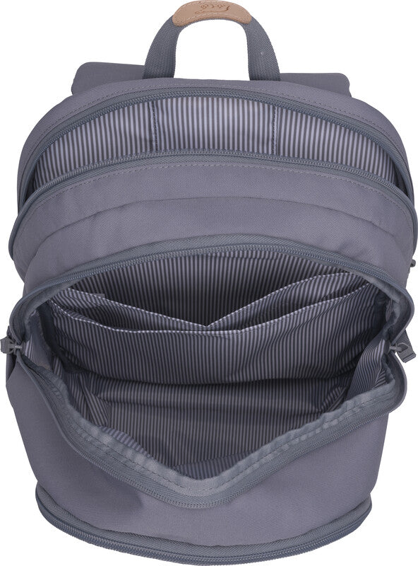 Beckmann Urban Rucksack – Stahlgrau – 30 l – recycelter Bestandteil