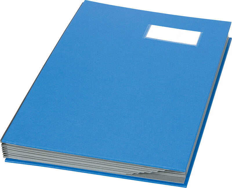 Biella Sammelmappe für A4, Karton, Blau