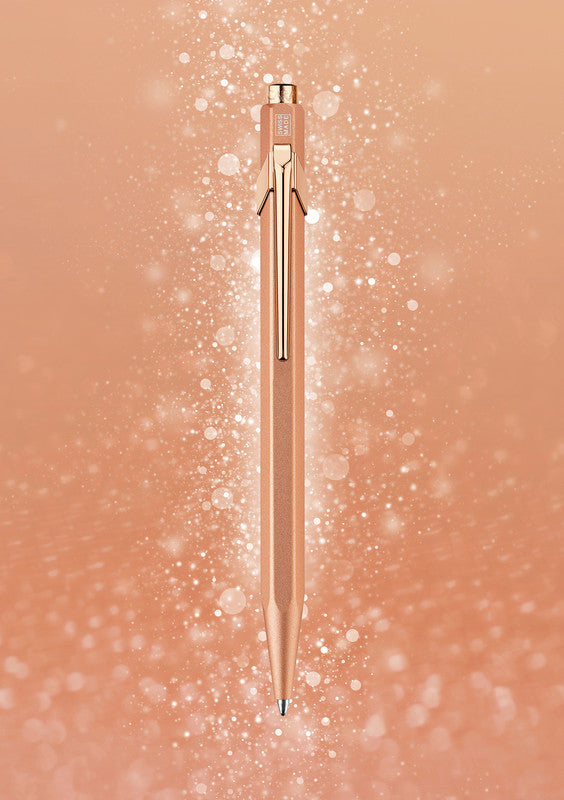 Caran d-Ache Kugelschreiber – Brut Rosé, Seidenmatt, Aluminium